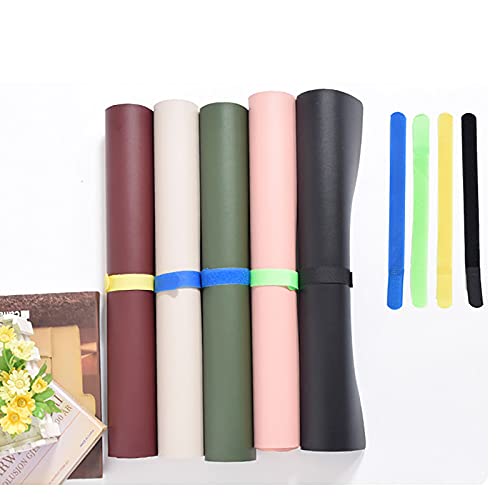 Cuero Alfombrilla De Ratón,Grande Juego Estera Del Escritorio,No-resbalón Cuero Desk Blotter,Impermeable Protector De Escritorio Para Portátil Computadora Pc-G 160x80cm(63x31inch)