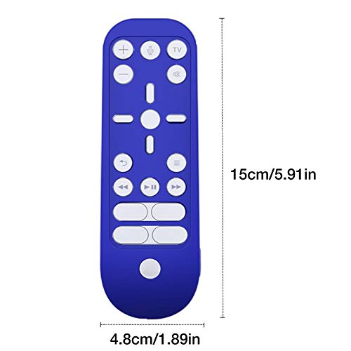 cypressen Funda protectora para mando a distancia de TV para PS5 Playstation 5 Media Remote mando a distancia de silicona ligera antideslizante antigolpes