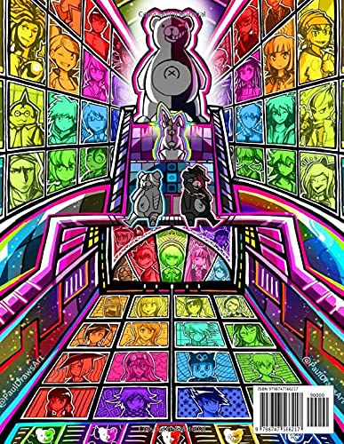 Danganronpa Coloring Book: 30+ Coloring Pages. Great Gifts For Fans of All Ages Who Love Danganronpa. A Lot Of Incredible Illustrations Of Danganronpa To Relax And Relieve Stress.