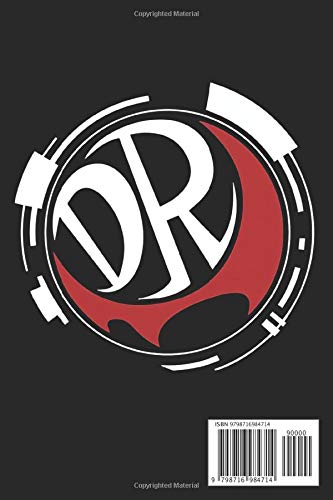 Danganronpa Dr White Notebook: (110 Pages, Lined, 6 x 9)