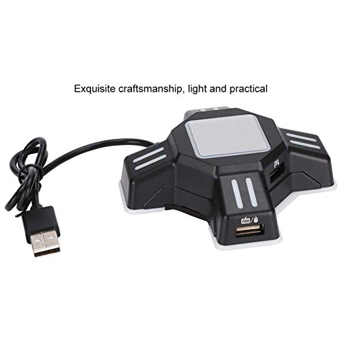 DAUERHAFT Convertidor de Gamepad para PS4 / PS4 Pro / PS4 Slim/XBOXOne/XBOXOne S/XBOXOne X / PS3 / PS3 Slim/Switch, Adaptador Convertidor de Teclado y Mouse