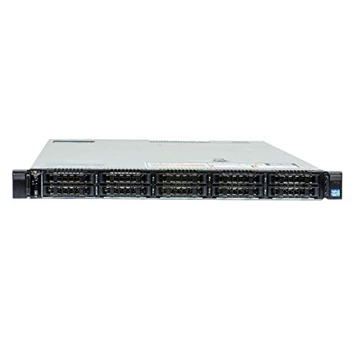 Dell Poweredge R620 2X Xeon 10Core E5-2660 v2 RAM 128GB 2X HDD 900GB 8X SFF Rack 1U 2X PSU Raid Ctrl Win server 2022 std. No Tapones HDD, Bezel, Rail Kit (Reacondicionado)