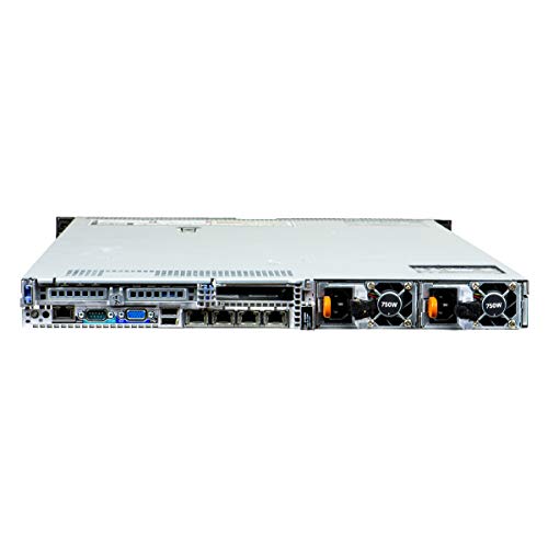 Dell Poweredge R620 2X Xeon 10Core E5-2660 v2 RAM 128GB 2X HDD 900GB 8X SFF Rack 1U 2X PSU Raid Ctrl Win server 2022 std. No Tapones HDD, Bezel, Rail Kit (Reacondicionado)