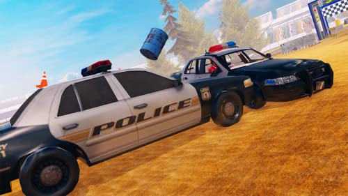 Demolition Derby Police Car Racing Game 3D