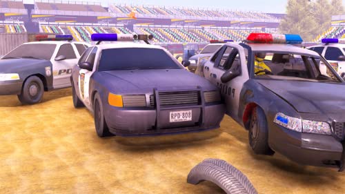 Demolition Derby Police Car Racing Game 3D