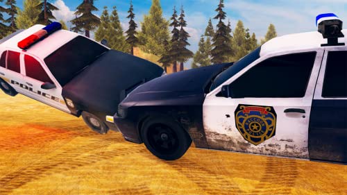 Demolition Derby Police Car Racing Game 3D