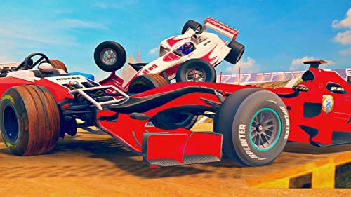 Demolition Derby Top Speed Formula Car Racing Stunts 3D