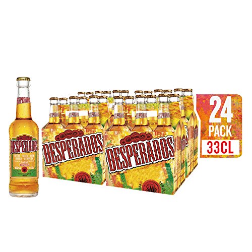 Desperados Cerveza - Caja de 24 Botellas x 330 ml - Total: 7.92 L