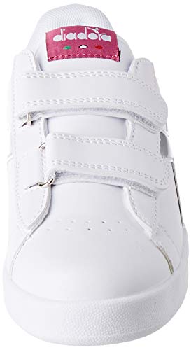 Diadora Game P PS Girl, Patucos, Bianco C1639, 30 EU
