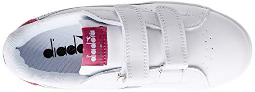 Diadora Game P PS Girl, Patucos, Bianco C1639, 30 EU