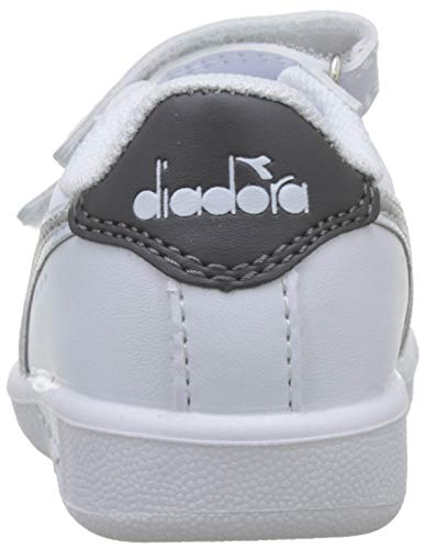 Diadora Game P TD, Zapatillas de Gimnasia Unisex Niños, Gris (Grigio Castello 75068), 20.5 EU