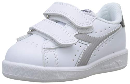 Diadora Game P TD, Zapatillas de Gimnasia Unisex Niños, Gris (Grigio Castello 75068), 20.5 EU