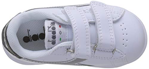 Diadora Game P TD, Zapatillas de Gimnasia Unisex Niños, Gris (Grigio Castello 75068), 20.5 EU