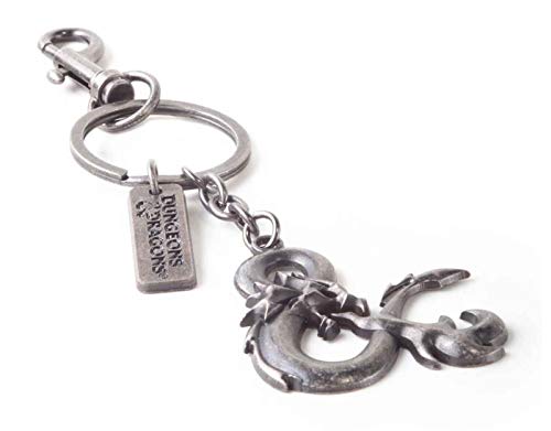 Difuzed Llavero de Metal con el símbolo de Dungeons & Dragons