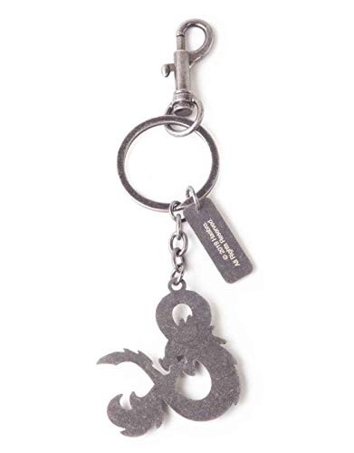 Difuzed Llavero de Metal con el símbolo de Dungeons & Dragons