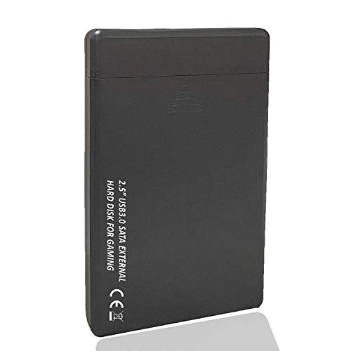Disco Duro Externo Para juegos de 2,5", Disco Duro Externo USB 3.0, Almacenamiento y Copia de Seguridad Para XBOX, PS4, PS3, Juegos de PC, Juegos Android, Smartphones, MAC y Muchos Más 320GB