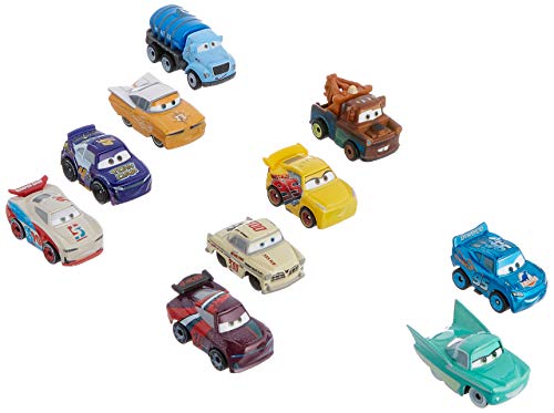 Disney Cars GKG70-GKG08 Cars Mini Racers 10 Pack ASST (modelo surtido)