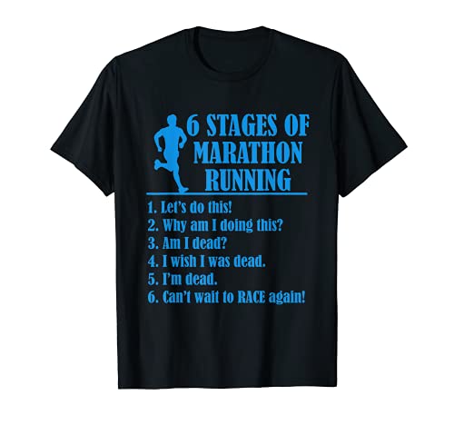 Divertido maratón corredor maratón hombres mujeres regalos Camiseta