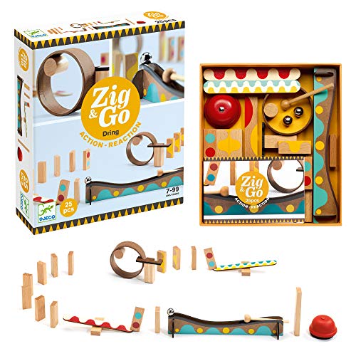 DJECO Construcción Zig & Go-25 pcs (35642), Multicolor (1)