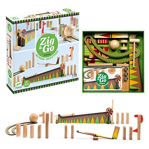 DJECO Construcción Zig & Go-27 pcs (35641), Multicolor (1)