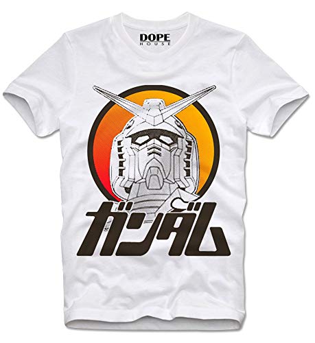 DOPEHOUSE T Shirt Camiseta Gundam Mobile Suit Sci Fi Anime Manga Science Fiction Retro Vintage Seed M