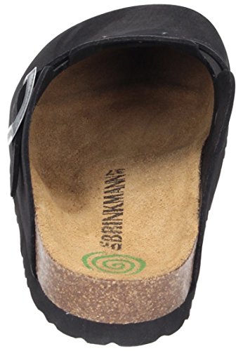 Dr. Brinkmann Clog, Zuecos Hombre, Negro Schwarz, 38 EU