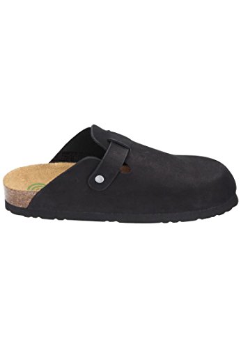 Dr. Brinkmann Clog, Zuecos Hombre, Negro Schwarz, 38 EU