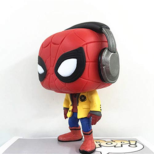 DS- Juguete Modelo - Auriculares Spider-Man (Spider-Man Homecoming) Funko Pop! Figura de Vinilo && (Color : A)