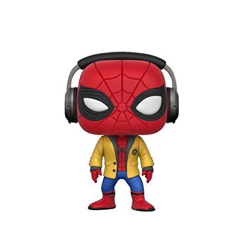 DS- Juguete Modelo - Auriculares Spider-Man (Spider-Man Homecoming) Funko Pop! Figura de Vinilo && (Color : A)