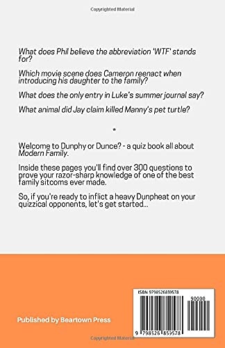 Dunphy or Dunce?: A Modern Family Quiz Book