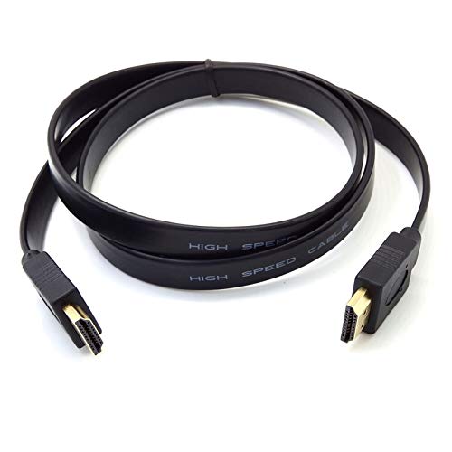Duradero Full HD HDMI Macho Corto de Cable de Enchufe Masculino Cable Plano de Audio Video for la televisión de Alta definición for TV for PS4 Cables / PS3 para BLU-Ray/TV Box/HDTV