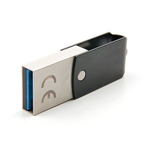 DURAGADGET Pendrive USB 3.0 con conexión USB C y USB - 16 GB para Portátil HP Omen 15-dc0004ns, HP Pavilion 15-bc400ns