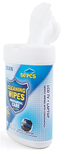 DURAGADGET Toallitas Especiales para Limpiar La Pantalla De HP Omen 15-dc0004ns, HP Pavilion 15-bc400ns