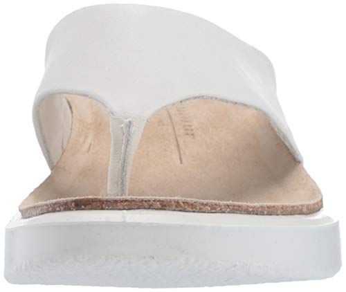 Ecco Corkspheresandal, Pantuflas Mujer, Blanco (White 1007), 39 EU