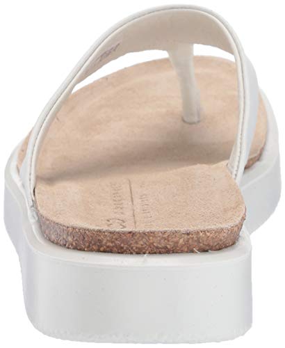 Ecco Corkspheresandal, Pantuflas Mujer, Blanco (White 1007), 39 EU