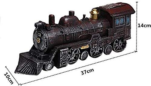 Estatua Escultura Decoración Colección de artesanías Regalo Living Interior Estatua Retro Steam Modelo Escritorio Joyas Adorno Regalo de inauguración Presente 1216