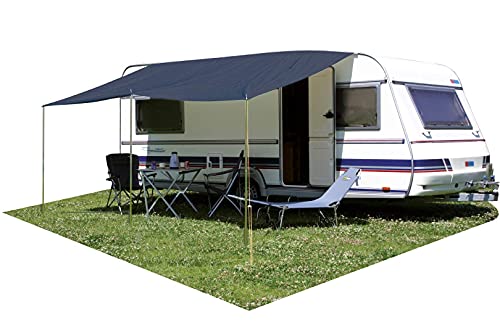 Euro Trail Basic - Parasol Para Caravana (350 X 240 Cm), Azul