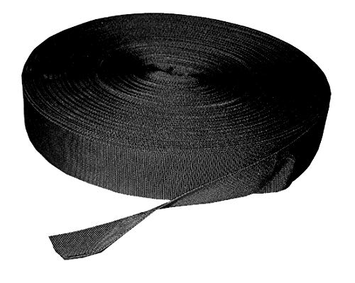 Euro Trail correa cinta reparadora de/Pack de banda fijo schnall correa negro Talla:25 mm / 50 mtr