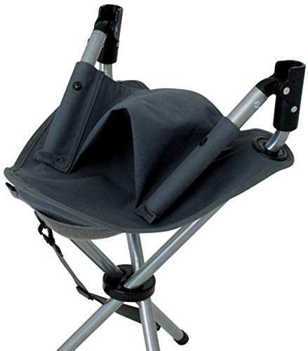 Euro Trail Tabouret pliant Escabeau, gris