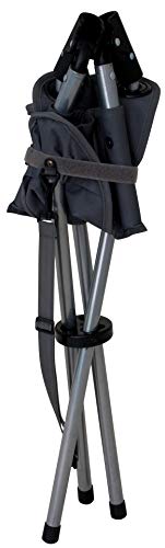 Euro Trail Tabouret pliant Escabeau, gris
