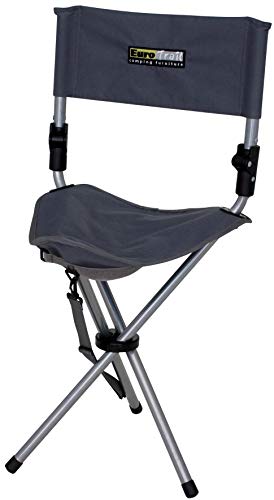 Euro Trail Tabouret pliant Escabeau, gris