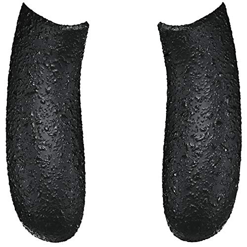 eXtremeRate Carcasa de Grip para Mando Xbox Series X S Asa Izquierda Derecha Empuñadura Antideslizante Suave al Tacto 3D Mango para Control de Xbox Series S X-No Incluye Mando(Salpicaduras Negras)