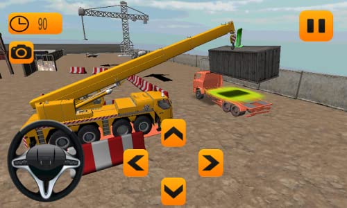 Factory Cargo Crane Simulation