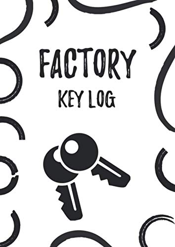 Factory Key Log: Key Log with enough capacity to list 100 keys and keep track of their users at your factory.