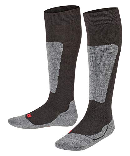 Falke Active Ski K KH Calcetines de esquí, Negro (Black 3000), 27-30 Unisex niños