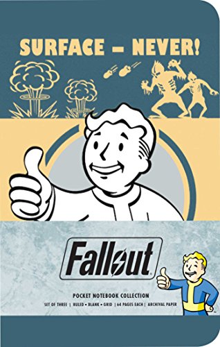 Fallout Pocket Notebook Collection (Set of 3) (Gaming)