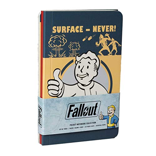 Fallout Pocket Notebook Collection (Set of 3) (Gaming)