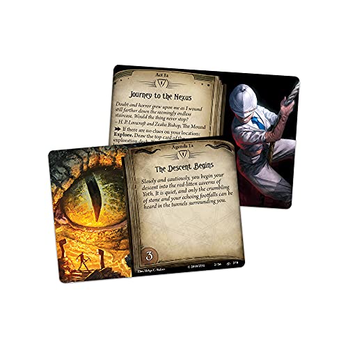 Fantasy Flight Games FFGAHC24 The Depths of Yoth Mythos Pack: Arkham Horror LCG Exp, Multicolor