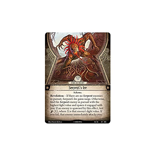 Fantasy Flight Games FFGAHC24 The Depths of Yoth Mythos Pack: Arkham Horror LCG Exp, Multicolor