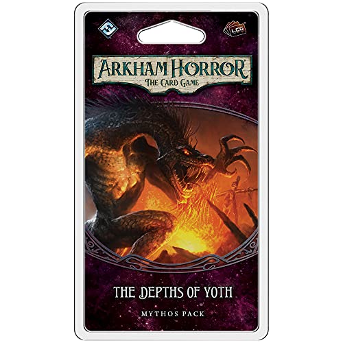 Fantasy Flight Games FFGAHC24 The Depths of Yoth Mythos Pack: Arkham Horror LCG Exp, Multicolor